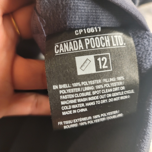 Canada Pooch Prism Puffer Jacket - Size 12 - Picture 7 of 7